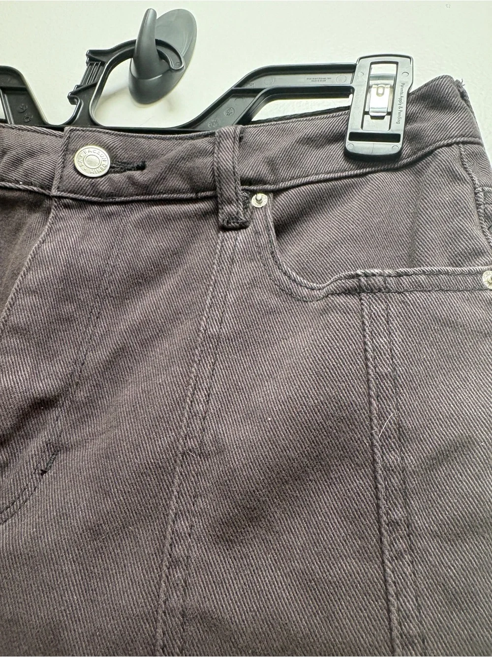 PacSun High-Waist Chocolate Women's Shorts stretch indie sleaze hipster grunge